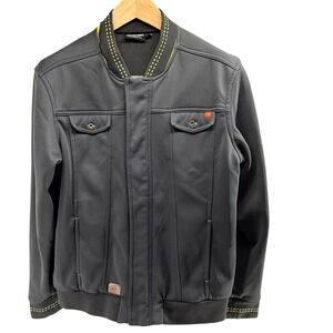 Timeless Elements Mcdonalds Employee Jacket Men's L‎ Gray 100% Polyester Uniform